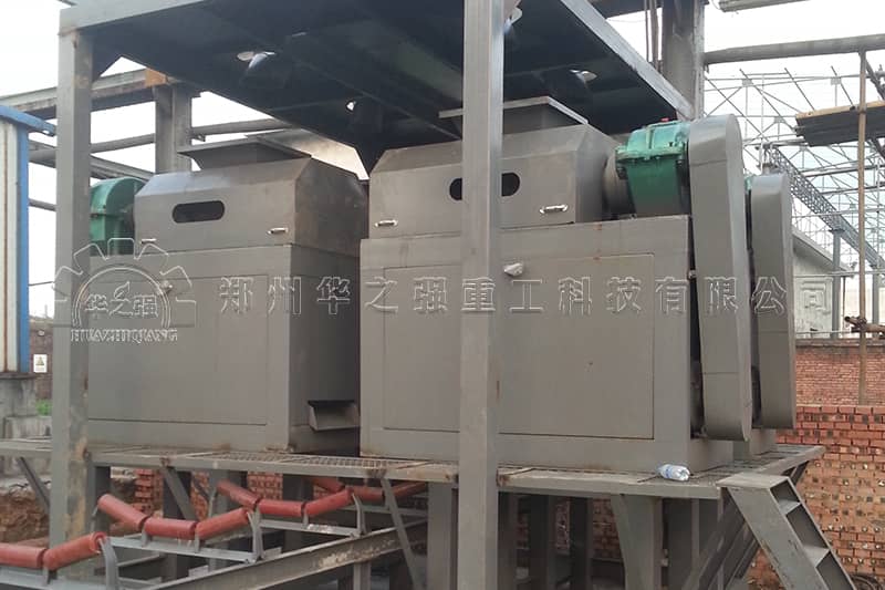 陜西有機(jī)肥設(shè)備生產(chǎn)線現(xiàn)場(chǎng)